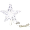 Гирлянда Звезда, белая, 22 см, пластик, 20 ламп, прозрачный провод, SYDA-0419117	2876							