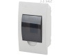 Бокс ЩРB-П-4 Эра SIMPLE пластик белый с дымчатой дверцей IP41 6745