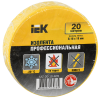 Изолента ПВХ 19мм *20м ж ИЭК UIZ-20-10-K05