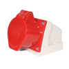 Розетка TDM CEE 115 стационарная 3P+PЕ 16А 380В IP44 (10!) SQ0602-0003