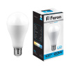 Лампа Feron ЛОН A65 E27 20W(1850lm) 6400K 6K матовая 135x65, LB-98 25789