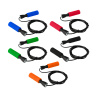 Скакалка 0,4см x 2,8м, рукоять 13см, ПВХ, ПП, EVA, 5 цветов SILAPRO 