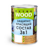 Состав защитно-красящий 3в1 Олива (0,8л) FARBITEX PROFI WOOD EXTRA