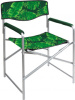 Кресло складное 3 (КС3/2 с тропическими листьями темный)