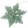 Елочное украшение Снежинка, мятное, 11.5х11.5 см, SYYKLB- 1923147	8603							
