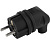 Вилка ЭРА угловая каучук 2P+PE 1х16А 220-240V черная IP44 V9-B 4776 (Турция)