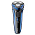 Бритва PMR 0304 R PRO графит/синий Polaris