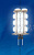 Лампа с/д LED-JC-12/0,8W/WW/G4 35lm блистер unl-05854