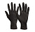 Перчатки Household Gloves, нитриловые текстурированные на пальцах, черные, ХL, 500/50 KN004BL 