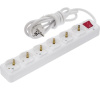 Удл. сет. NE-AD ПВС 3х1 6 роз 2 м, 16А, земля, выкл (корпус PP+V2) 3020-2