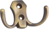 Крючок мебельный КR 0020 АВ (античная бронза) 1шт.