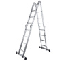 Лестница-Трансформер алюмин. 4-х секц 4х4ступ макс. высота 4,66м. Алюмет TL4044