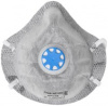 Полумаска фильтрующая, FFP1,  формованная, 4-х слойная, угольный фильтр, с клапаном12306