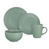 Набор стол.посуды 16пр(тар26см*4, тар20см*4, салатн650мл*4, кружка340мл*4) керамика, оливков