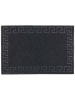 Коврик придверный, 50х80 см, прямоугольный, резина, черный, Spongy Меандр, Sunstep, 38-313