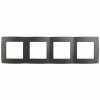 Рамка на 4 поста графит Эра12 12-5004-12 (9806) 