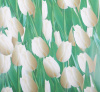 Бумага упаковочная 70 х 100 см "Белые тюльпаны" 820795