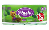 Туалетная бум. Plushe Classic Зеленое яблоко 8рул. 18м 2сл. 8 в упак 