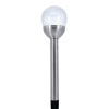 Светильник Smartbuy на солн.батарее 37см SBF-103 2LED бел+RGB металл/стекло ШАР IP44 ШК (бокс 12шт)