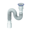 Гофросифон 1 1/2"*40*50 D220 80см 