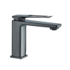 Смеситель для раковины, латунь VALFEX Callisto Graphite VF.10817-3 (10)
