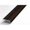 Порог-угол алюм.декор., Дуб венге № 095, 0,9м Д6 20х20мм 