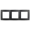 Рамка 3 поста антрацит Эра12 12-5003-05 (2251)