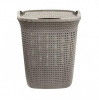 Корзина д/белья  "Paola" 37л сер-кор. Э-467