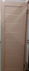 Дверь межкомнатная 60*200 ЭКО 227 сатинат Soft латте ясень