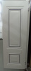 Дверь межкомнатная Норд ДГ белый ясень 70*200 молдинг черный 