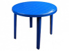 Стол круглый Синий 900*900*750 М2663 (2)светлый