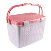 Корзина д/пикника п/м DDStyle 03105, большая, пеп.розовый