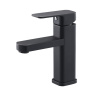 LEB1-A123YB, смеситель для умывальника на гайке Черный