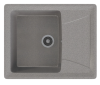 Мойка ML-GMS03 СТАНДАРТ с крылом, темно-серый (309), 605*490*190мм