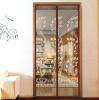 Штора антимоскитная для двери на магнитах 100*210 DX image XH-03 BROWN 