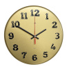 Часы настенные d27см золотой кракелюр 2626-010