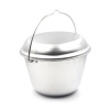 Котелок походный алюминий, 6 л, с крышкой, Следопыт, PF-CWS-P98				