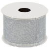Лента декоративная 270х2.5 см, серебро Y4-4227 5907