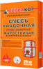 Смесь кладочная глино-шамотная "Терракот" 20 кг жаростойкая (до 1300°С)