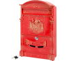 Ящик почтовый №4010 антик красный