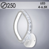 Светильник бра настен.5859/1 WT белый 38W LED 4000-6500K
