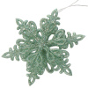 Елочное украшение Снежинка, мятное, 11.5х11.5 см, SYYKLB- 1923147	8603							