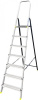 Стремянка комбинированная усиленная Alumet AMS7807, алюминий/сталь, 7 ступеней, 2,23 м