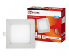 Светильник 12W(840lm) 4000K 4K 171(150)x23 квадрат белый IP40 SLP-eco 2957 ASD/inHome