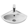 Умывальник Ирис-36 угловой 1/отв.