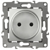 Розетка 1-мес. СУ 16А 250В аллюминий ЭРА12 (механизм) 12-2105-03 6486