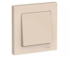 Выкл. СУ 1 кл. беж.(мех.)  (пл.осн.)  ATN000212 Schneider AtlasDesign