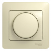 Светорегулятор с рамкой поворотный 60-300Вт 230В (R) беж. GLOSSA GSL000234