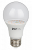 Лампа св/д для растений ЛОН А60 Е27 9W 112*60 прозр. IP20 5008946 Jazzway  CLEAR