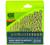 Набор сверл по металлу, 1-10 мм (через 0,5 мм), HSS, 19 шт.,пластик.коробка цил. хвостовик// Сибртех